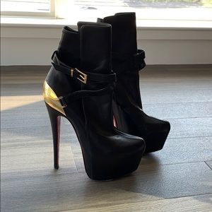 Christian Louboutin equestrian Booties
